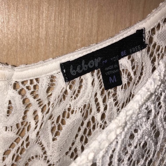 White Lace Dress - Picture 3 of 5